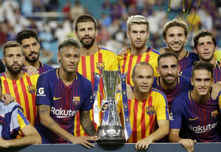 Barcelona headline betting websites as they win the International Champions Cup