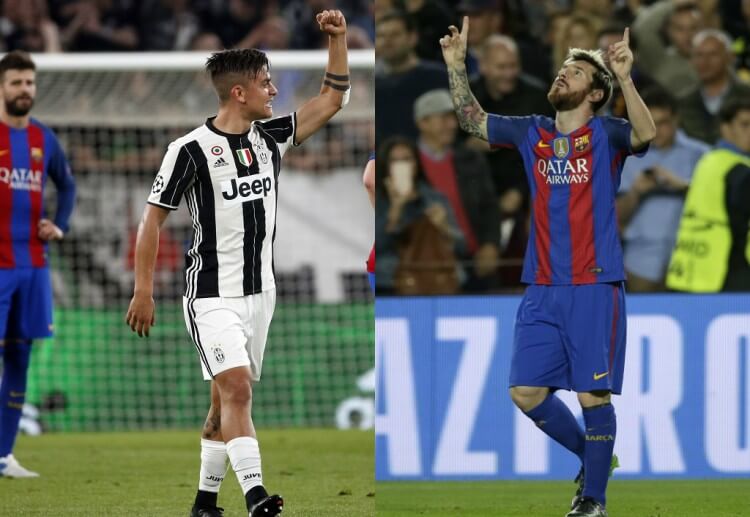 Bertaruh online saat Juventus menantang Barcelona