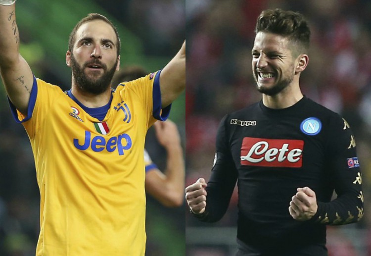 Bet online on Napoli and Juventus as they are still on the race for the number one spot in Serie A