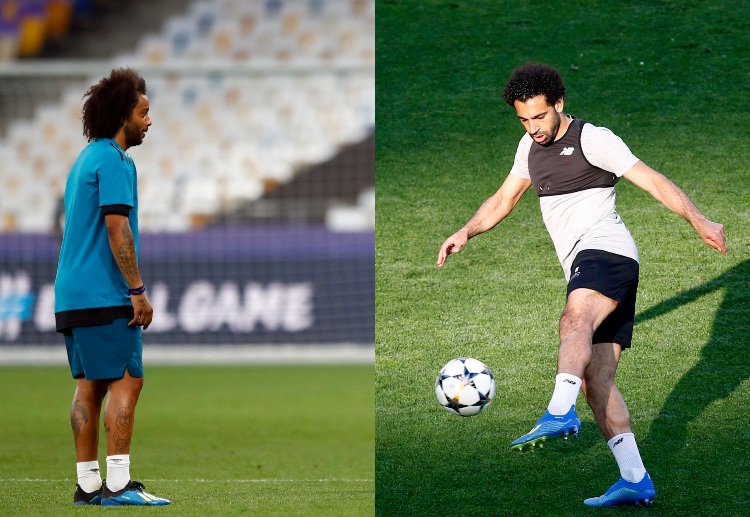 Tip cược và dự đoán bóng chung kết Champions League hãy theo dõi lối chơi của Marcelo vs Mohamed Salah