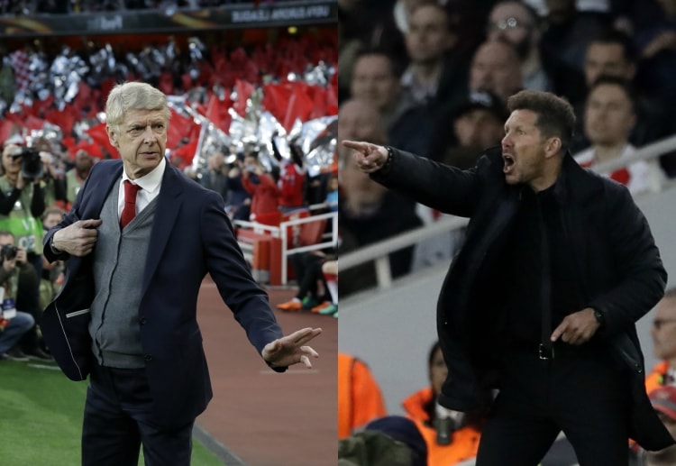 Đặt cược trực tuyến cho Atletico Madrid giành chiến thắng trước Arsenal