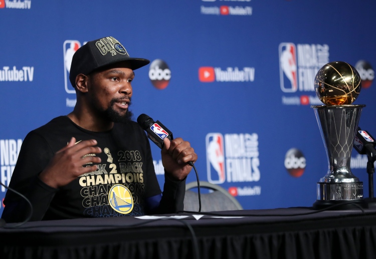 NBA Betting odds: Dub Nation are still the team to beat as Kevin Durant decides to stay 