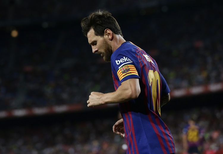 Lionel Messi is expected to rack up goals and goes all the way in their La Liga Barcelona vs Huesca match