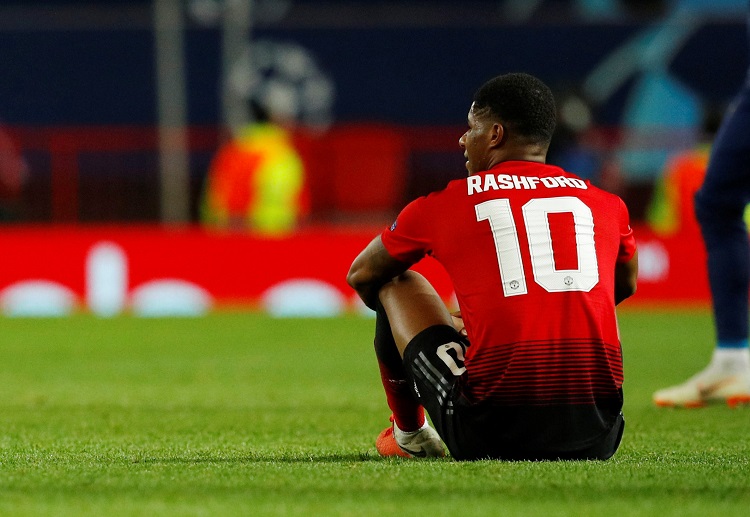 Marcus Rashford showed glimpses of hope but ultimately failed to get a Champions League win