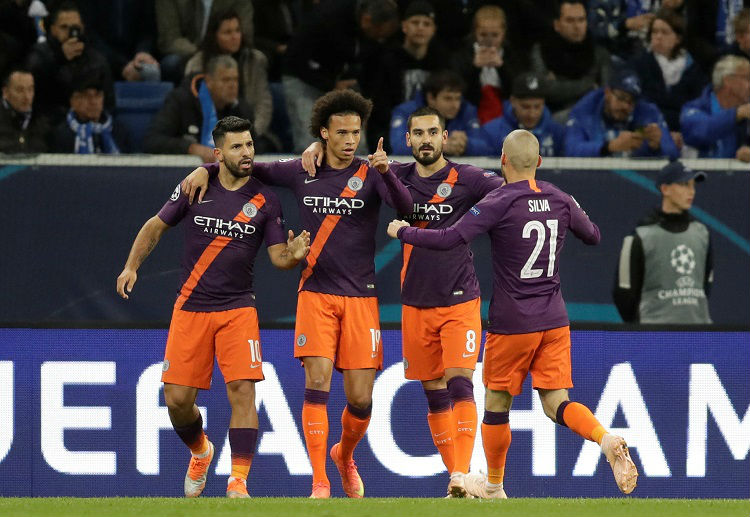 Sergio Aguero scores a superb goal and grabs an equaliser for Manchester City against Hoffenheim in the Champions League