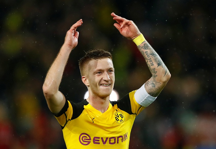 Marco Reus plays a vital role in Borussia Dortmund's Der Klassiker match against Bundesliga champions Bayern Munich