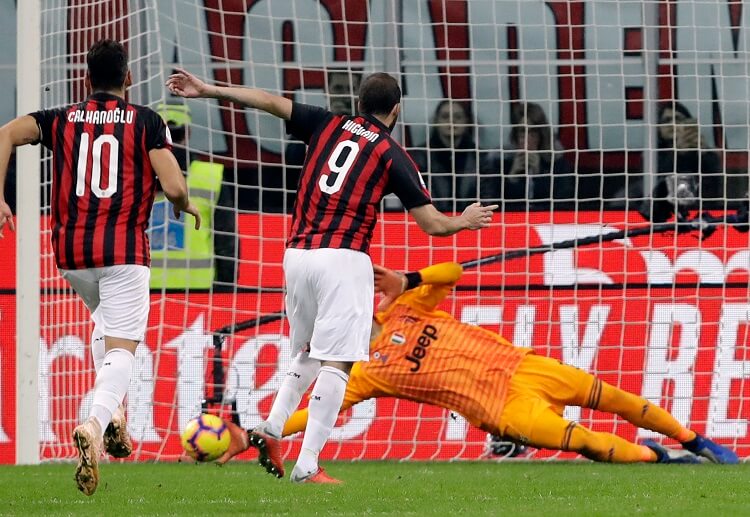 Juventus dominated AC Milan during their Serie A match up