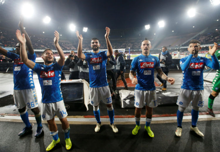 After the win agains SPAL, Napoli stands second in Serie A table