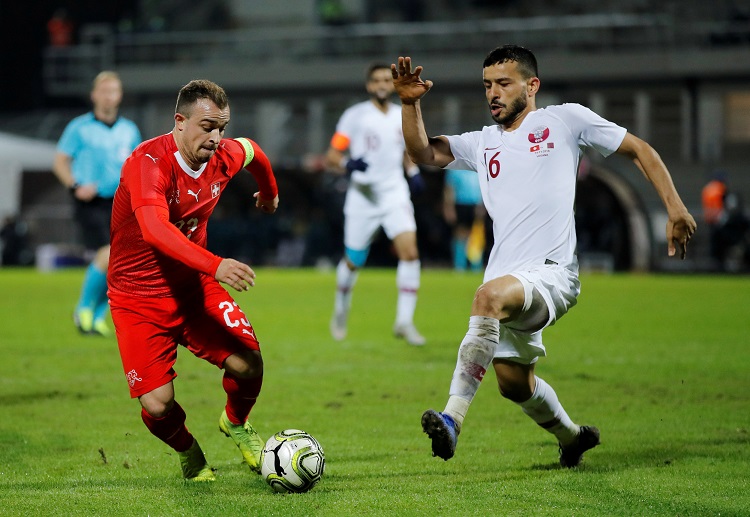 Xherdan Shaqiri bakal menjadi motor serangan Swiss menghadapi Georgia.