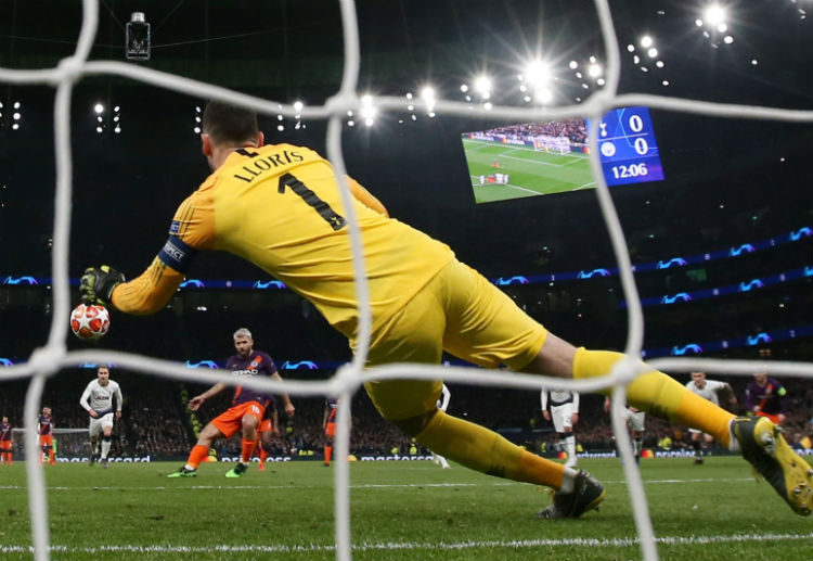 Premier League: Sergio Aguero's weak penalty was saved by Hugo Lloris