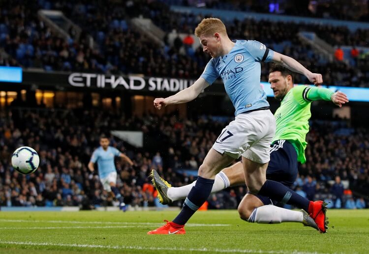 Kevin de Bruyne's early goal helped Man City get the Premier League victory