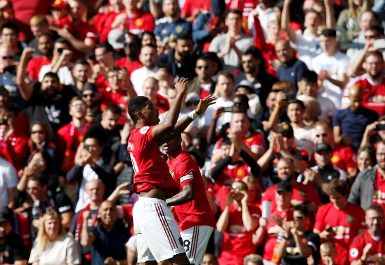 Marcus Rashford's lone goal is enough to give Manchester United a victory against Leicester City in the Premier League