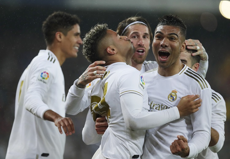 Real Madrid secured a 2-0 win over Barcelona as they regain top spot in La Liga