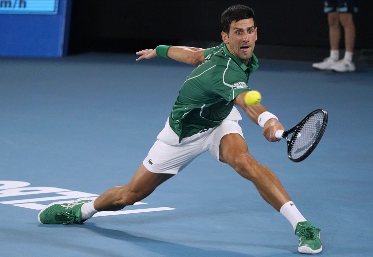 Novak Djokovic là thách thức của các tay vợt trẻ ở ATP Tour