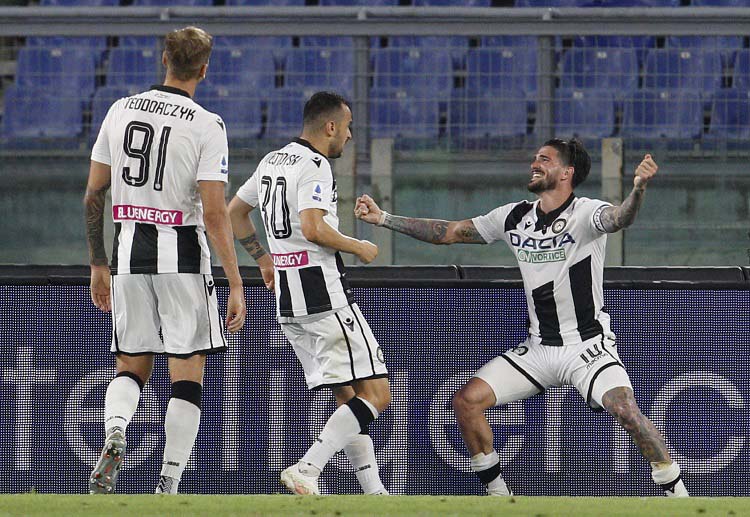 ลงสนามได้อีกครั้งสำหรับ อูดิเนเซ่ ในกัลโช่ เซเรียอา อิตาลี 2020