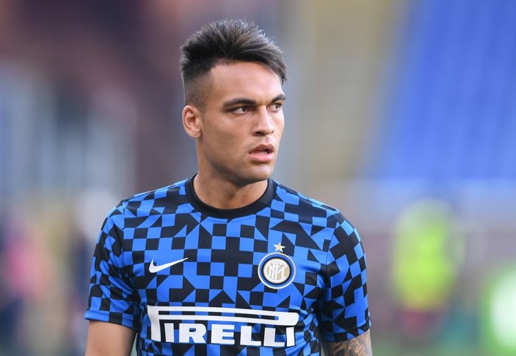 Inter star Lautaro Martinez has been heavily targeted by La Liga giants Barcelona