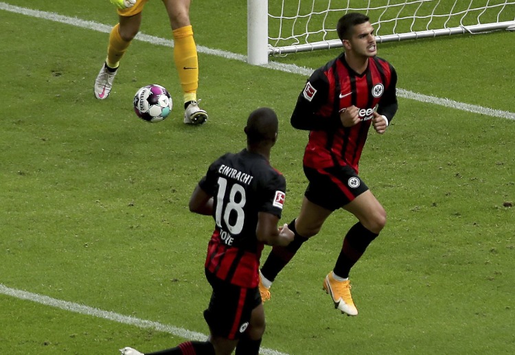 안드레 실바가 지난 시즌 아인트라흐트 프랑크푸르트의 다득점 1위로 분데스리가를 마감했다.