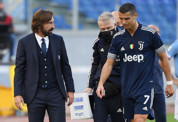 Cristiano Ronaldo scores Juventus' only goal against Lazio in their latest encounter in Serie A