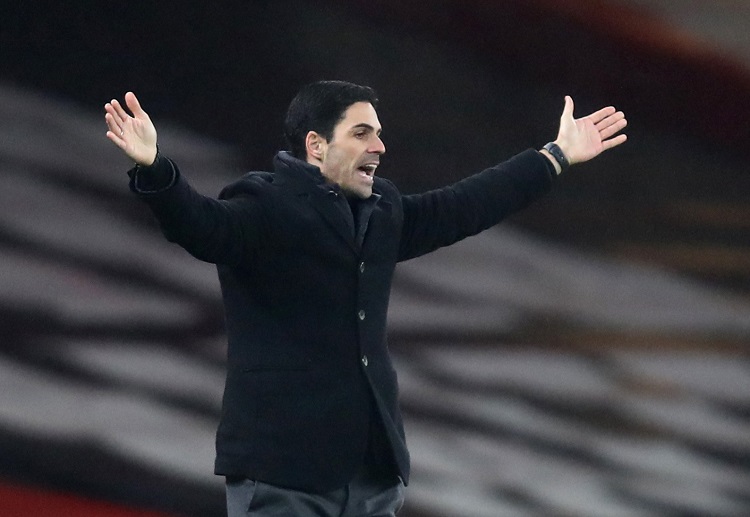 Strategi Mikel Arteta tak mampu membuat Arsenal menang di Liga Inggris
