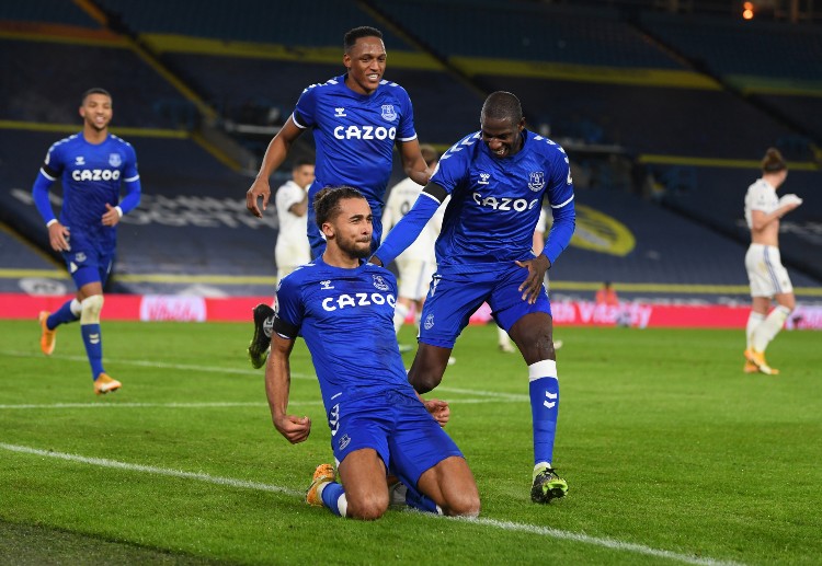 Dominic Calvert-Lewin is expected to lead Everton upfront against Tottenham Hotspur in the FA Cup