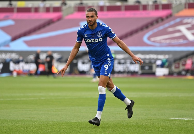 Everton forward Dominic Calvert-Lewin has now scored 16 goals in the Premier League