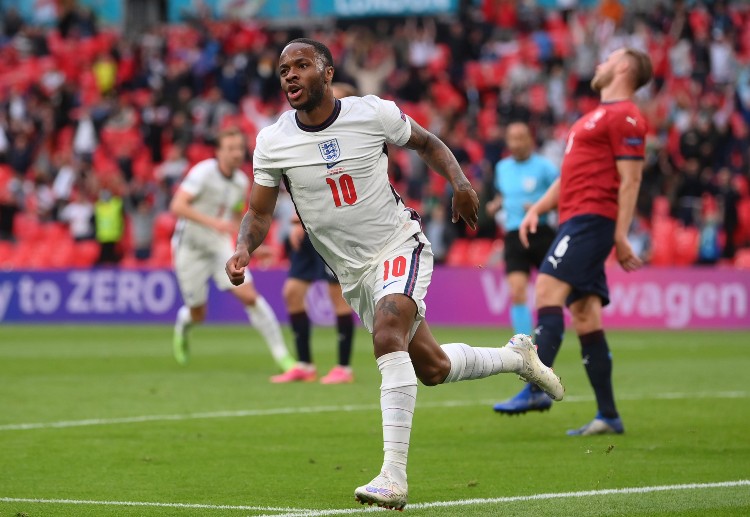 Euro 2020: Raheem Sterling scored a 12-minute goal to open the scoring for England