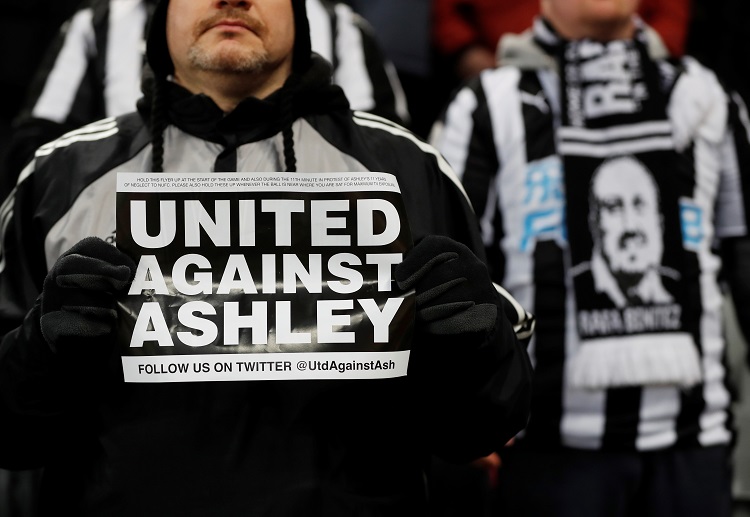 Premier League: Newcastle United fans launch protest against owner Mike Ashley