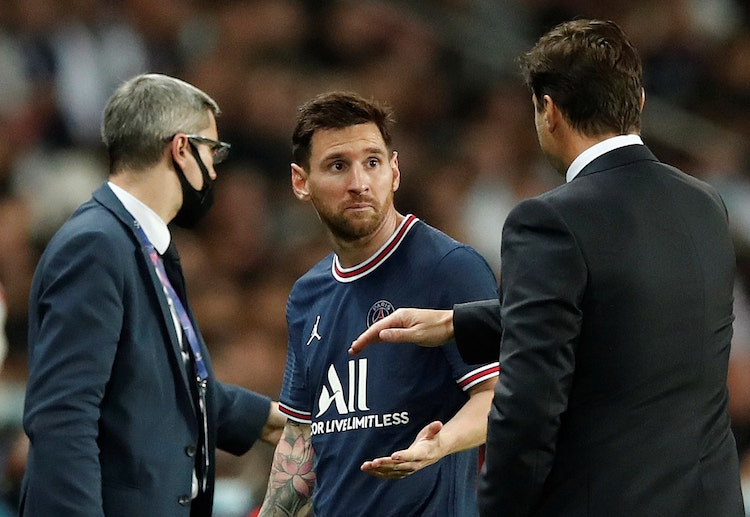 Mauricio Pochettino will exercise caution on Lionel Messi in Paris Saint-Germain’s upcoming Ligue 1 match against Metz