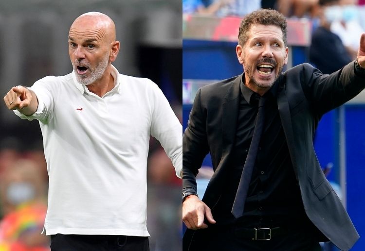 Pioli and Simeone are both hopeful to get all three points in their upcoming group stage clash in the Champions League