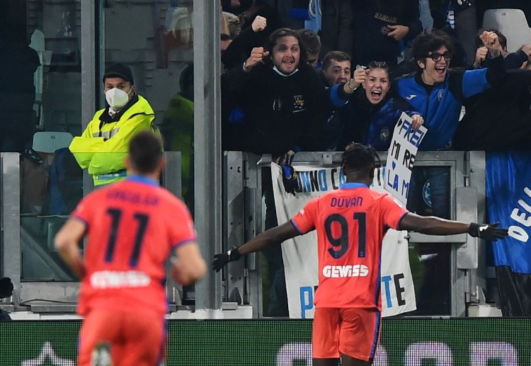 Serie A: Duvan Zapata has scored in Atalanta's 0-1 away win against Juventus