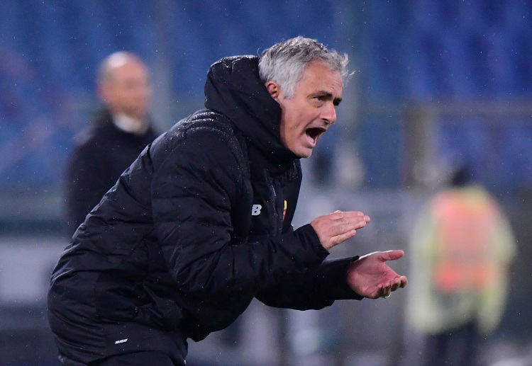 Tim asuhan Jose Mourinho menempati posisi lima klasemen Serie A