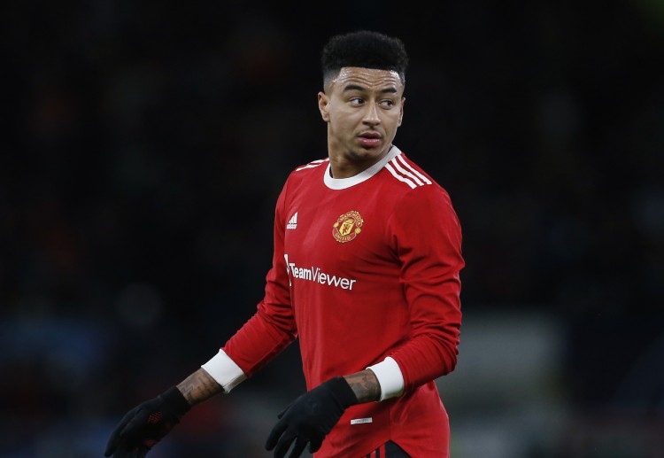 Manchester United's Jesse Lingard had only played for eight matches so far in Premier League this season