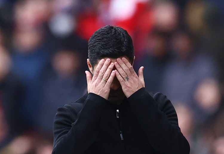 Mikel Arteta has lost 12 of his 45 Premier League games at the Emirates