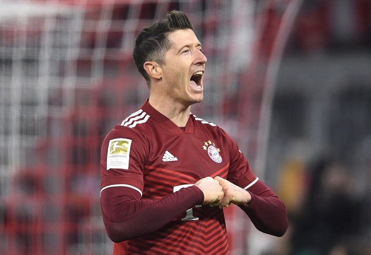 Robert Lewandowski is the top scorer in this season's Champions League with 12 goals