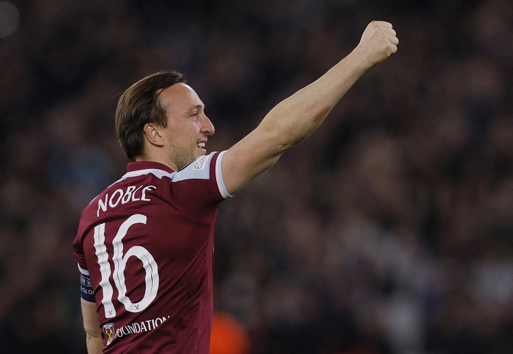 Mark Noble kapten tim selama Piala Eropa.