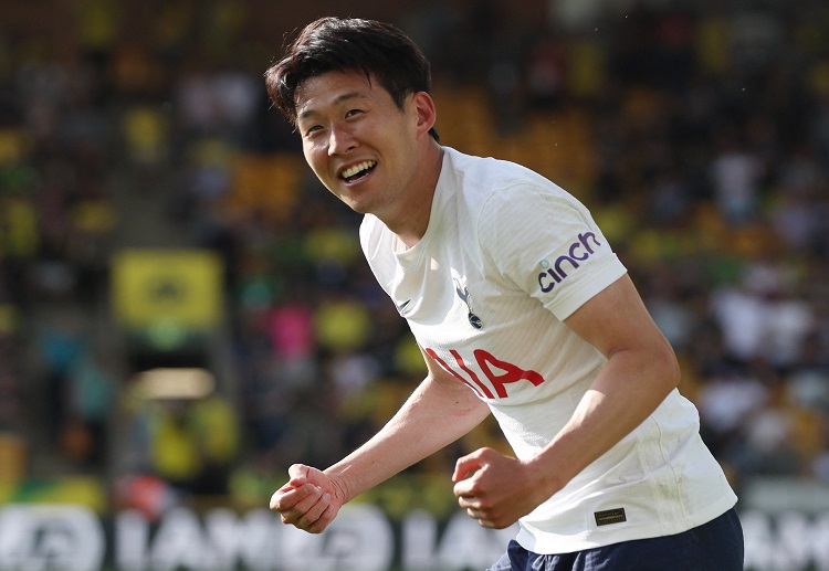 Son Heung-min and Mohamed Salah share the 2021-22 Premier League Golden Boot Award