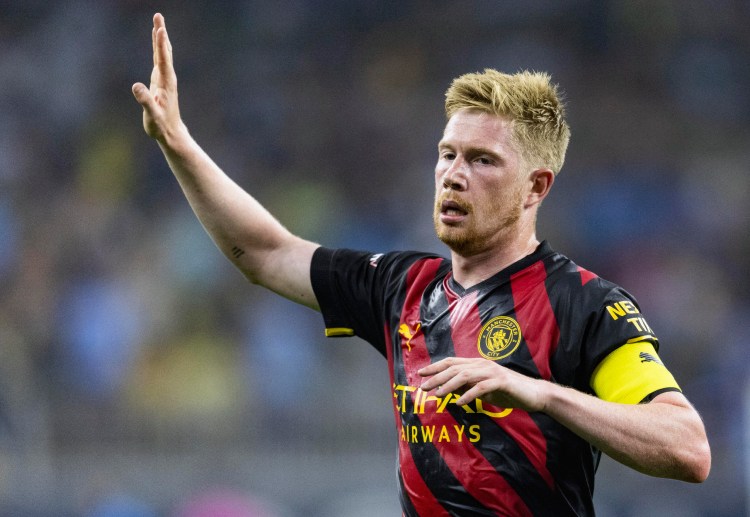 Kevin De Bruyne is expected to score vs Liverpool in the 2022 Community Shield