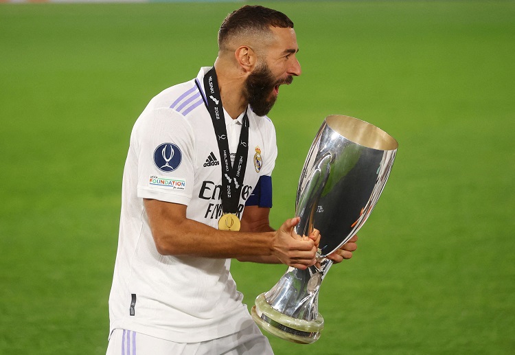 Benzema có được 1 bàn thắng trong trận tranh UEFA Super Cup 2022.