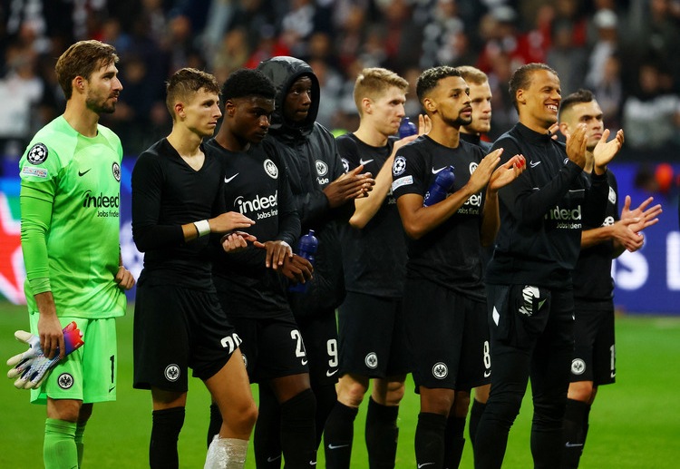 Tỉ số bóng đá Champions League 2022 Eintracht Frankfurt 0-0 Tottenham.