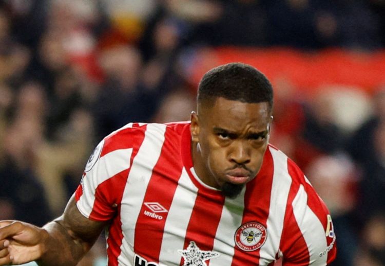 Brentford's Ivan Toney scored in their recent Premier League win against Brighton & Hove Albion