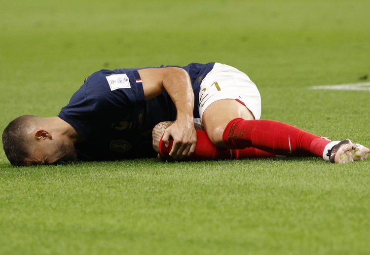 Lucas Hernandez is out of France's remaining World Cup 2022 games after suffering an injury