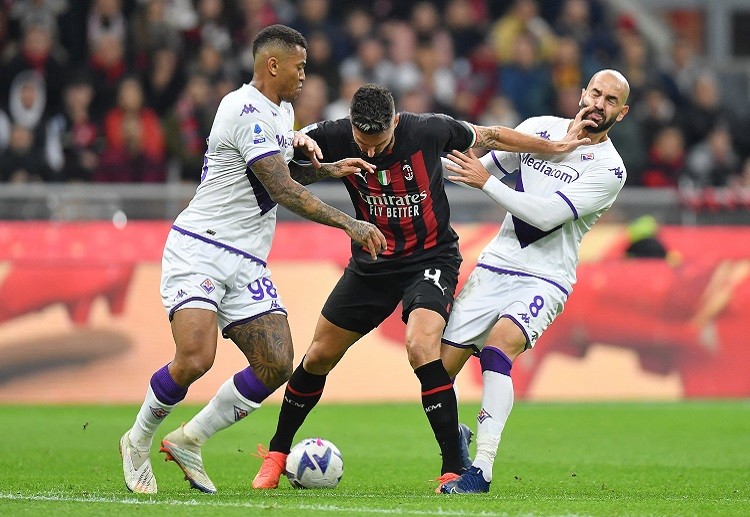 Kết quả bóng đá Serie A 2022 Milan 2-1 Fiorentina.