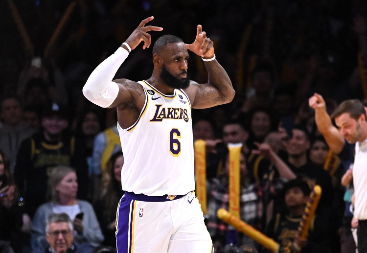 LeBron James once again led the Lakers to an NBA win against the Jazz