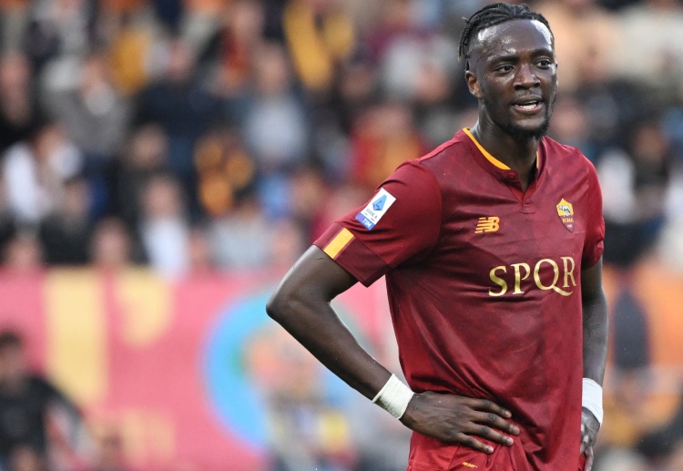 Tammy Abraham will try to score goals for AS Roma against Inter Milan at Stadio Olimpico in Serie A