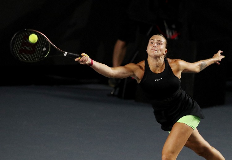 Aryna Sabalenka is determined to maintain her WTA standing through her quickness and power on the tennis court