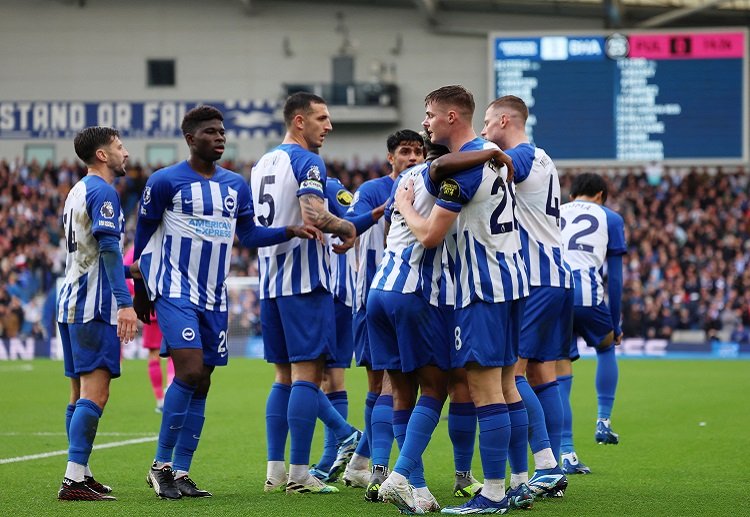 Brighton đang xếp thứ 3 bảng B vòng bảng Europa League 2023/24