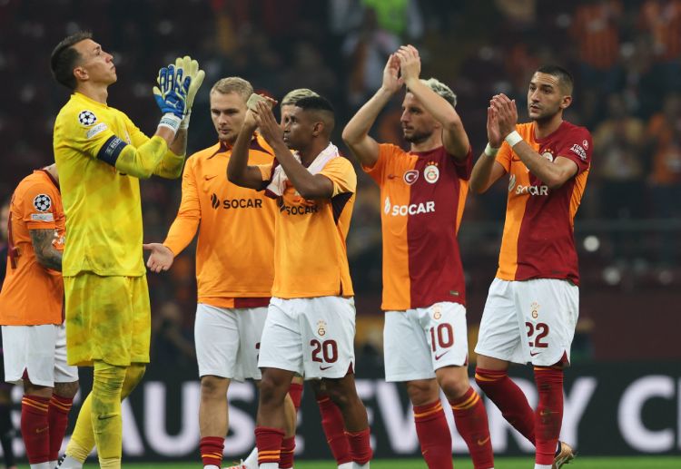 Galatasaray đang xếp thứ 2 bảng A Champions League với 4 điểm