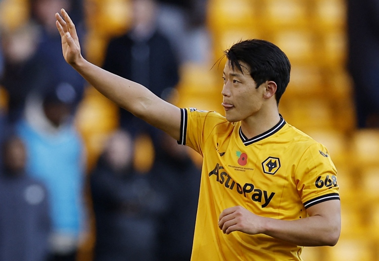 英超联赛 黄熙灿贡献7球2次助攻,是狼队的主力球员。