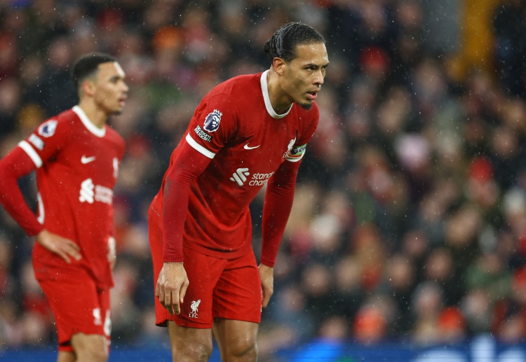 Virgil Van Dijk of Liverpool will be hoping to be back in contention against Fulham in the EFL Cup first leg tie at home