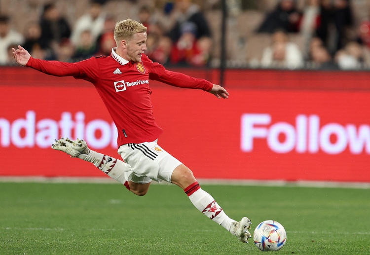 Donny Van de Beek will probably start for EIntracht Frankfurt in upcoming Bundesliga match against RB Leipzig